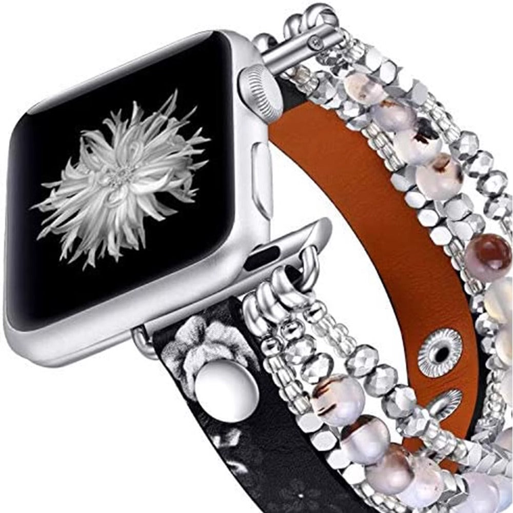 Beaded Bracelet For Apple Watch Band