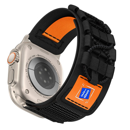 New Rugged Nylon Hiking Strap for Apple Watch