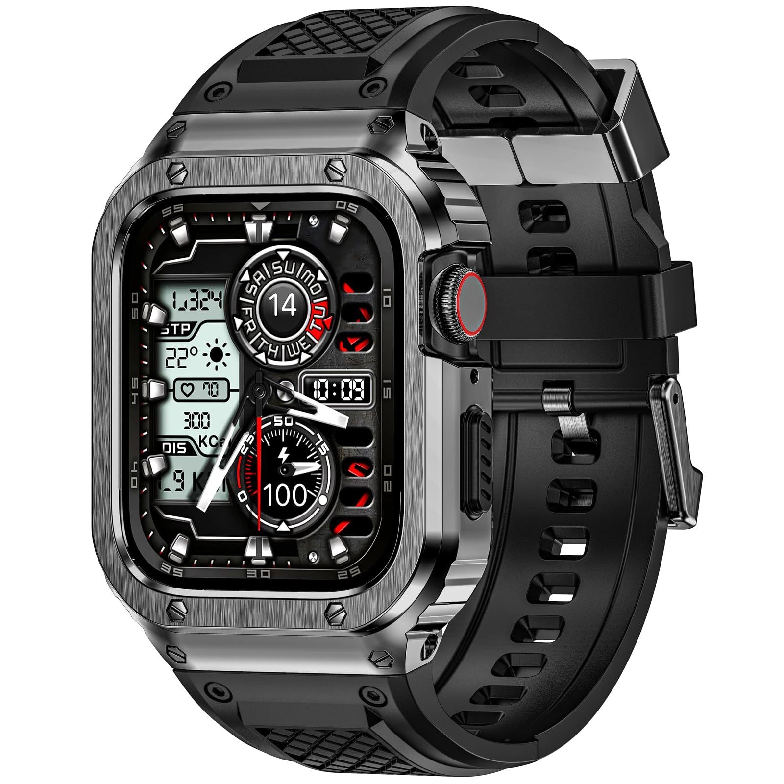 Rugged Cube Case Retrofit Kit For Apple Watch