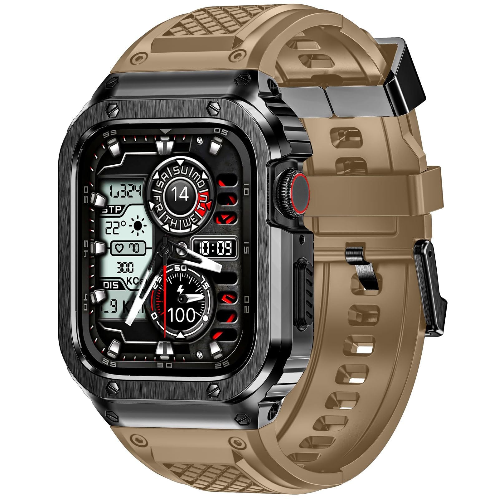 Rugged Cube Case Retrofit Kit For Apple Watch