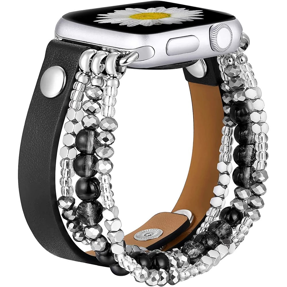 Beaded Bracelet For Apple Watch Band