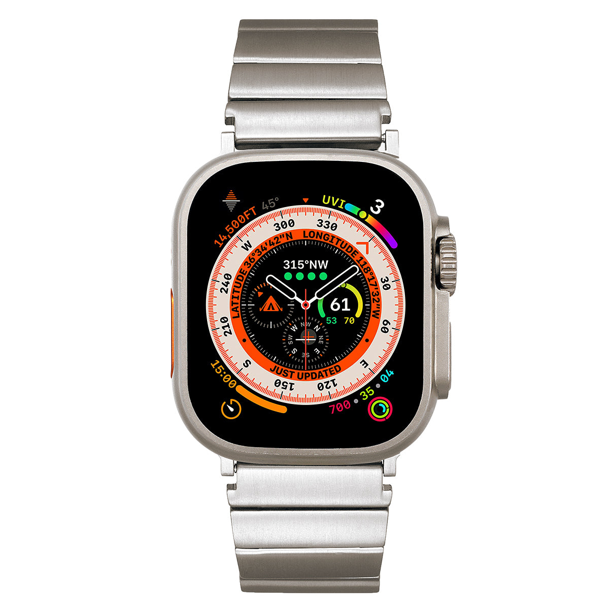 Titanium Band 2.0 for Apple Watch
