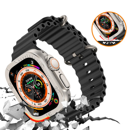 Tempered Glass Screen Protector Full Coverage For Apple Watch Ultra