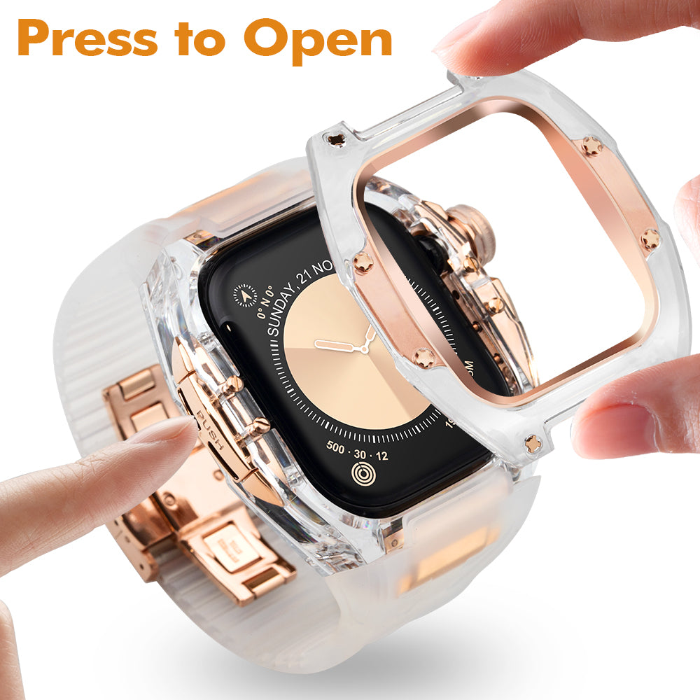 RM7013 Crystal Series - Tank Pro Apple Watch Case