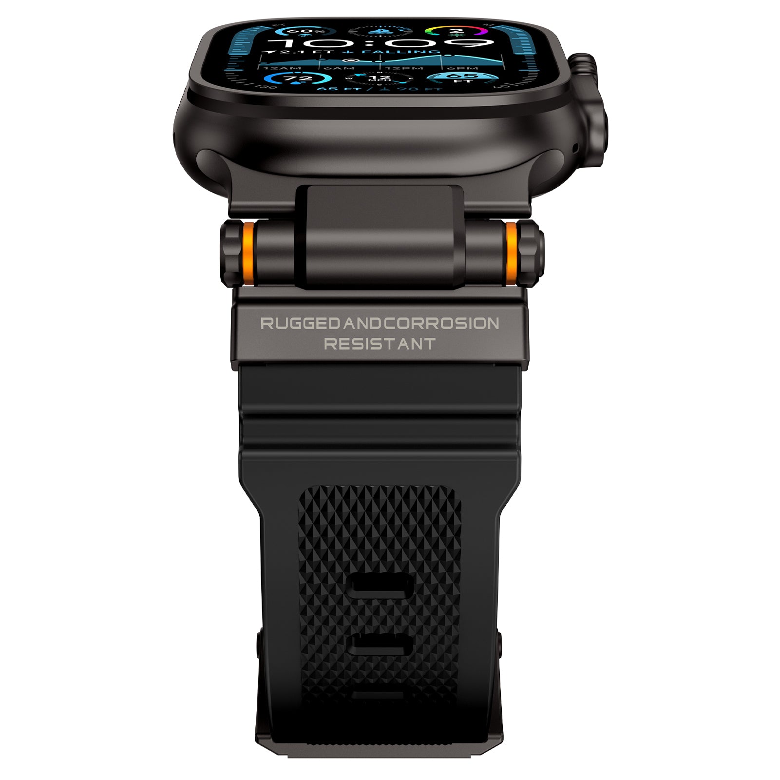 Mecha Tactical Silicone Band For Apple Watch