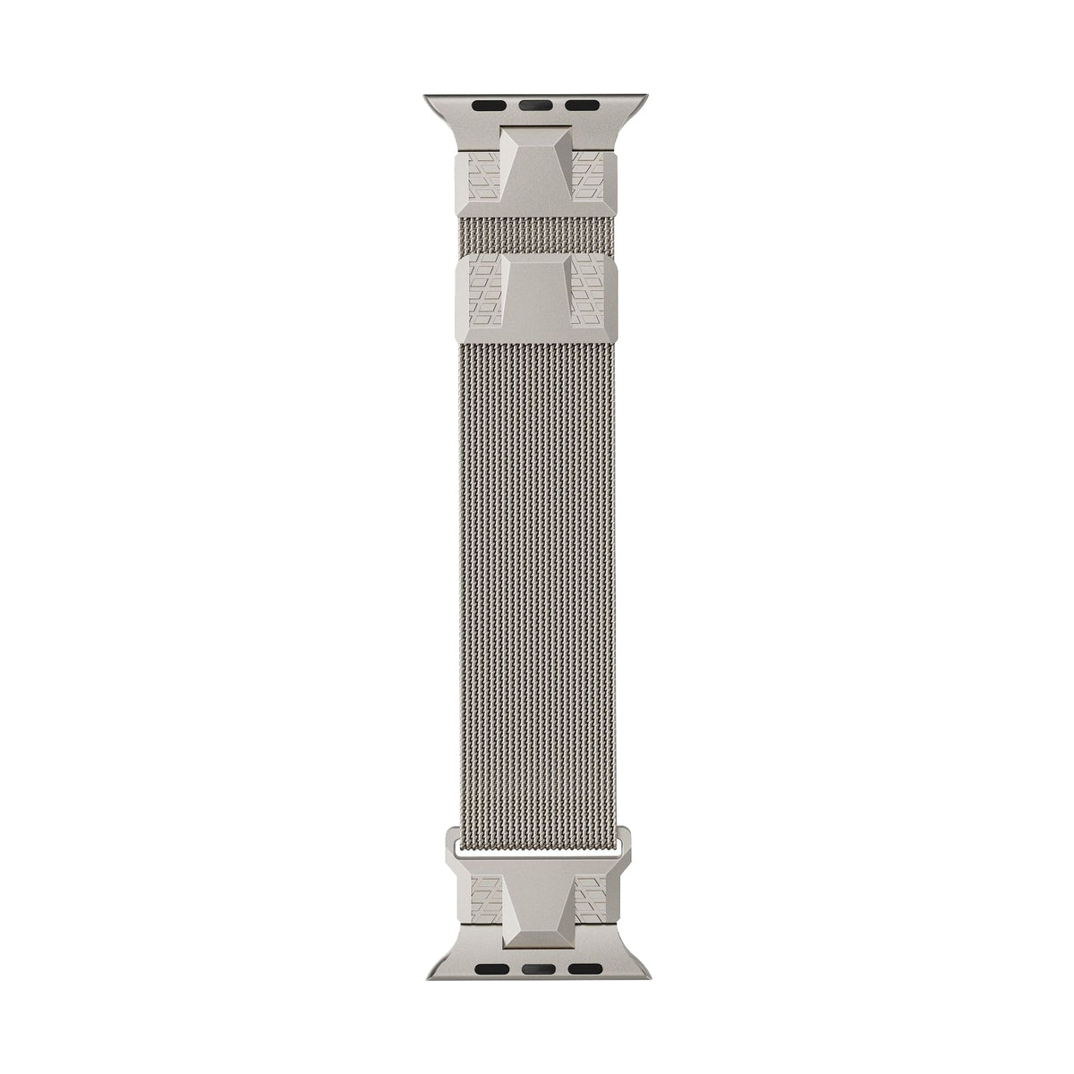 Mecha Stainless  Steel Milanese Loop Band For Apple Watch