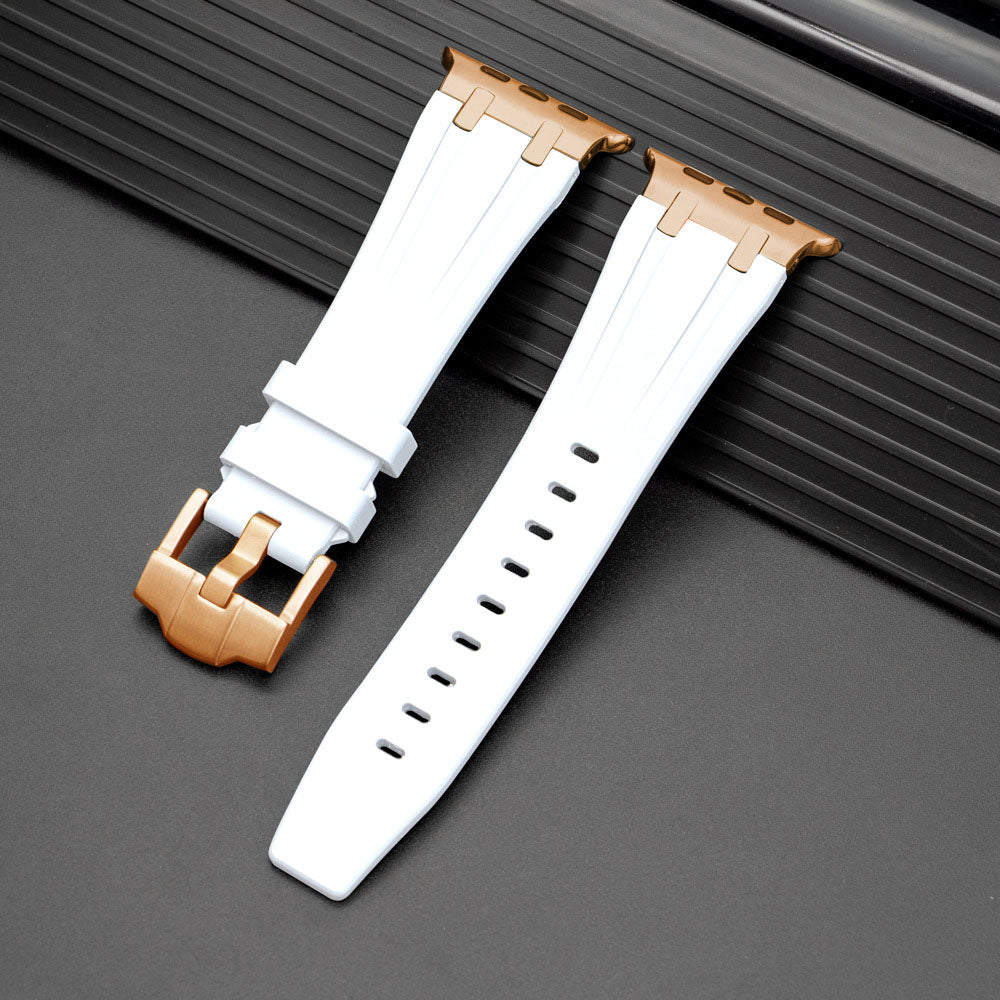 AP Thick Silicone Band With Titanium Adapter For Apple Watch