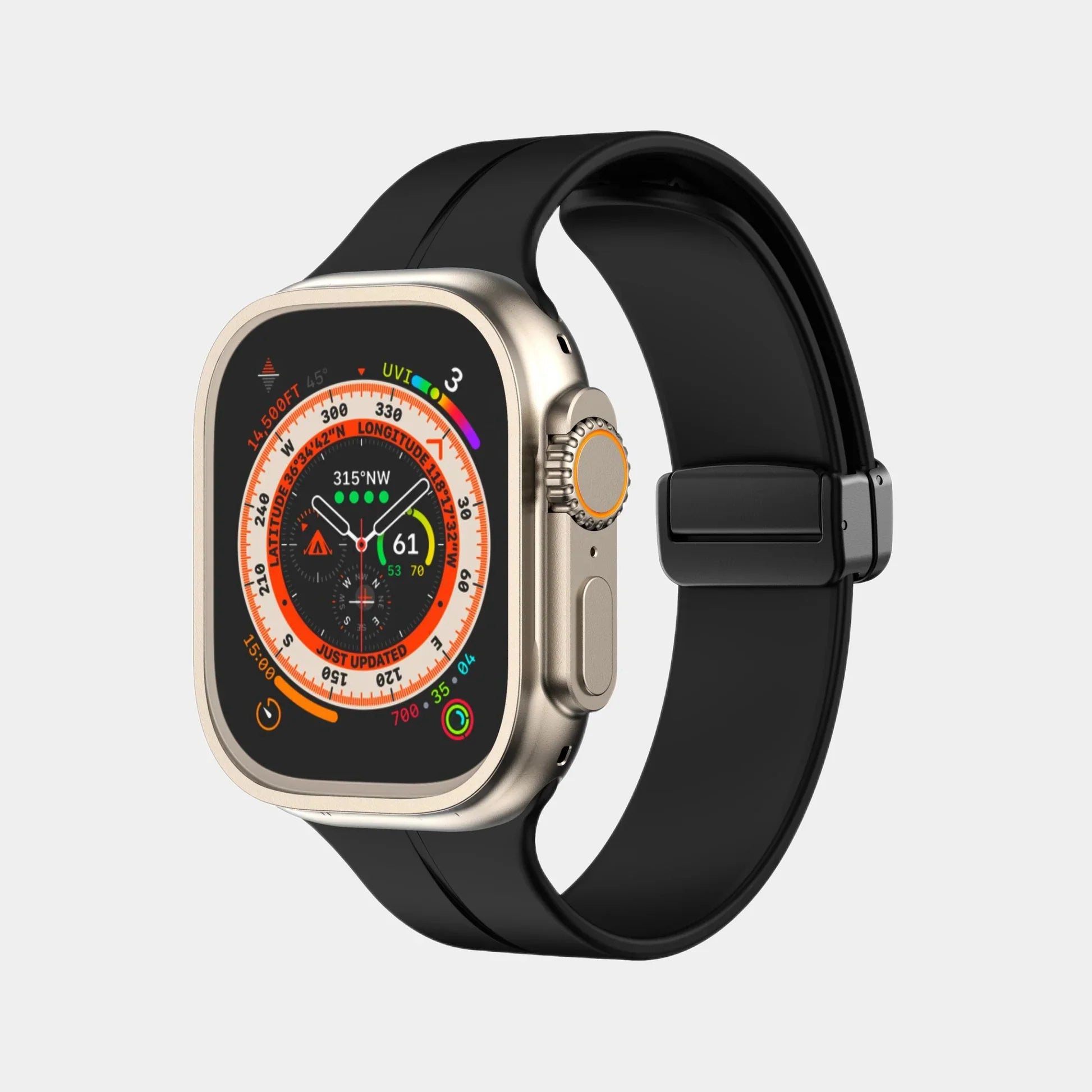 Simple Silicone Magnetic Folding Band