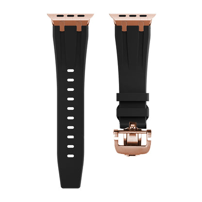 AP Thick Silicone Band With Titanium Adapter For Apple Watch