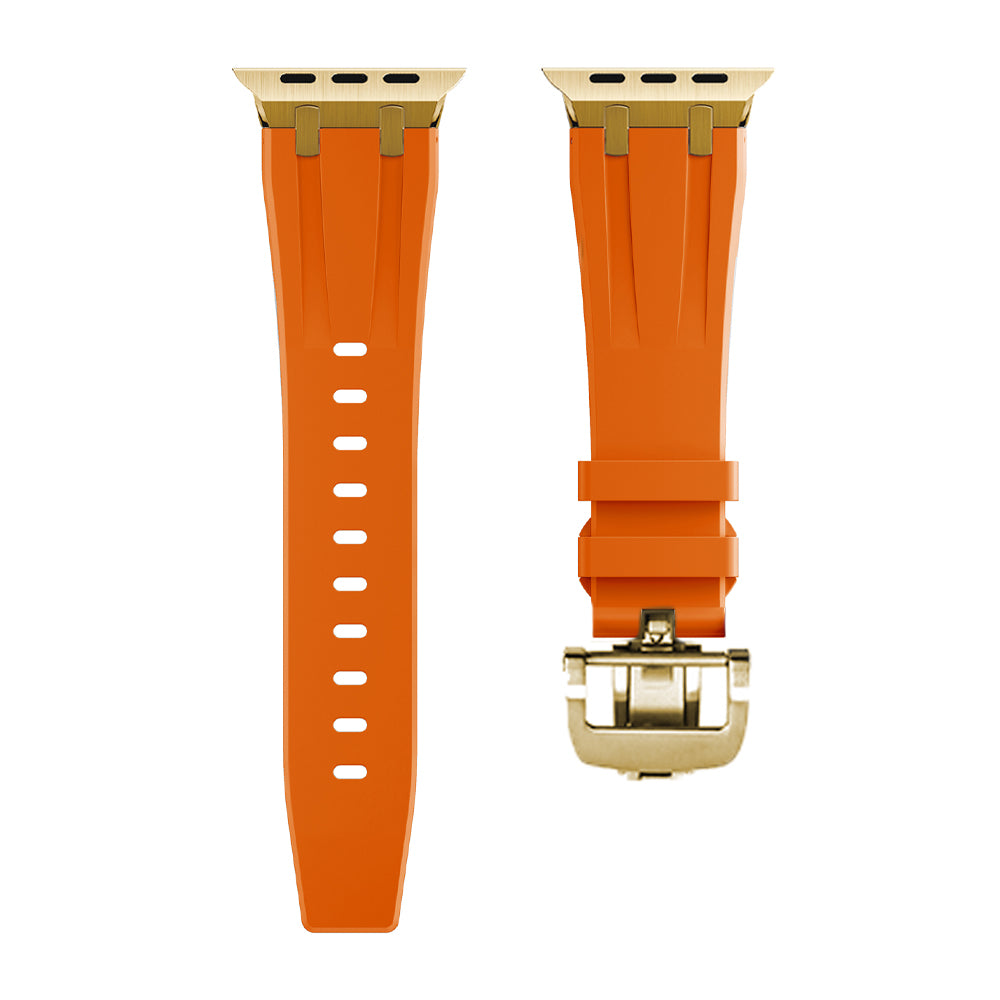 AP Thick Silicone Band With Titanium Adapter For Apple Watch