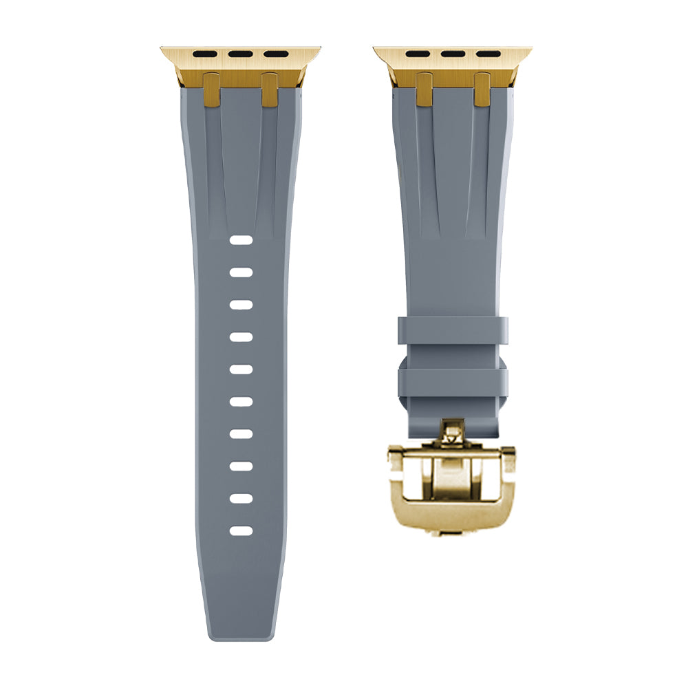 AP Thick Silicone Band With Titanium Adapter For Apple Watch