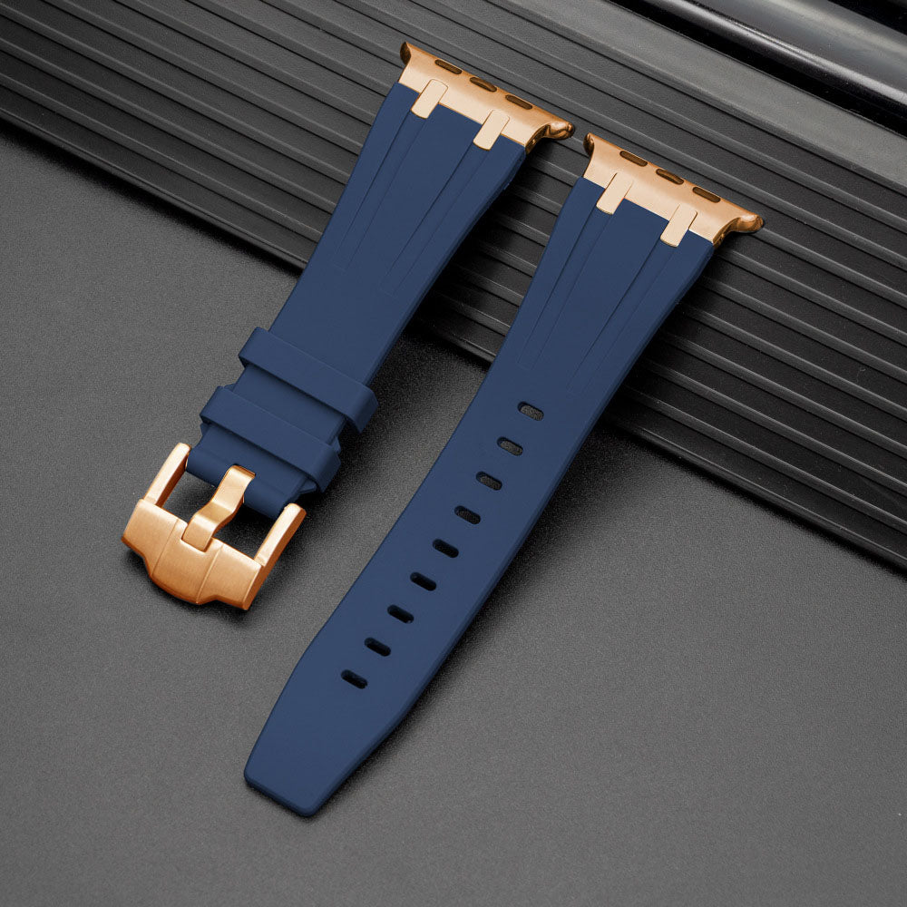 AP Thick Silicone Band With Titanium Adapter For Apple Watch